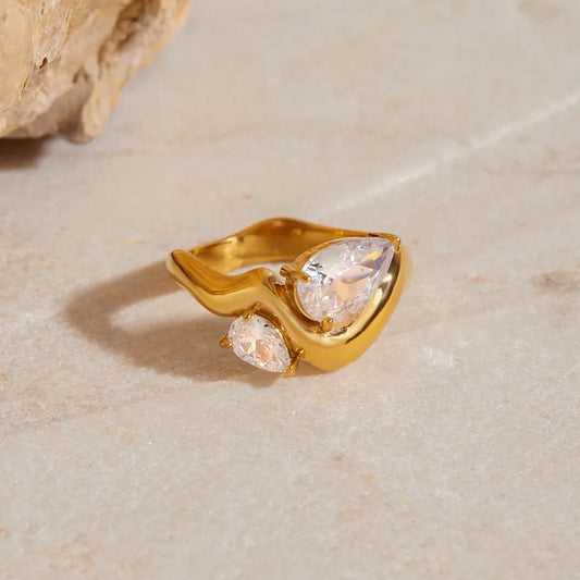 Anillos ajustables de acero inoxidable 316 con diseño de serpiente - imagen 2