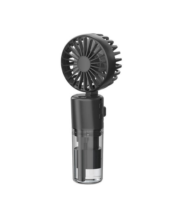 Ventilador de mano con atomizador de agua y 4 velocidades, recargable USB - imagen 4
