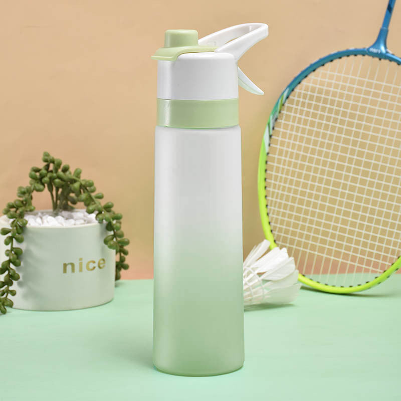 Botella de agua deportiva con atomizador y tapa antiderrames - imagen 13
