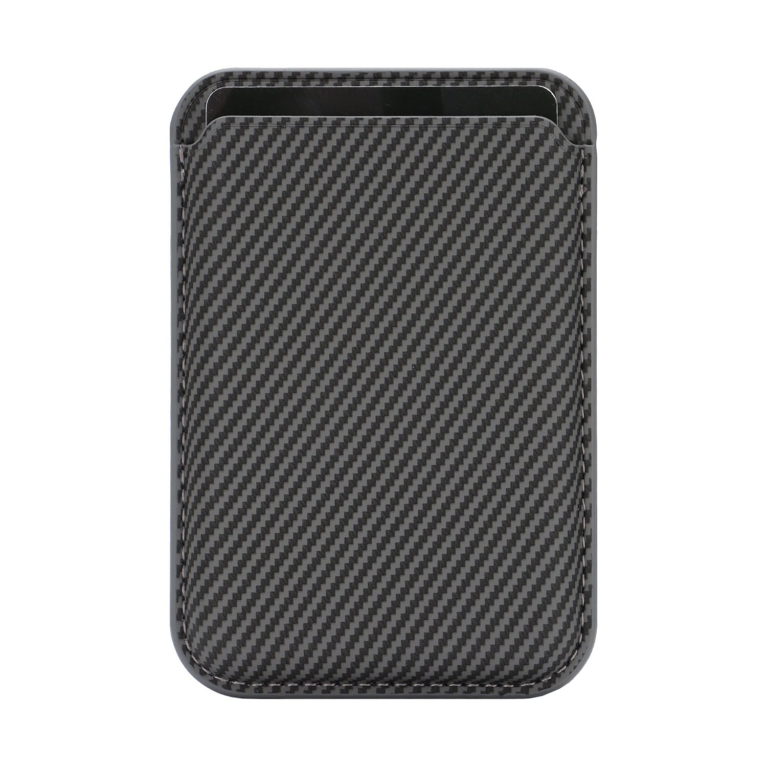 Tarjetero magnético ultradelgado de fibra de carbono, compatible con MagSafe - imagen 7