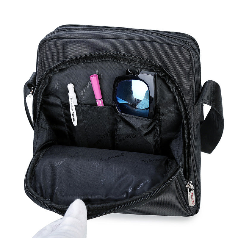 Bolso mensajero de tela Oxford para hombre, estilo business casual - imagen 4