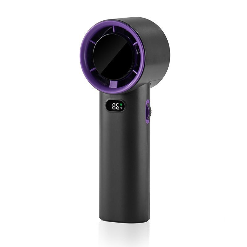 Ventilador de mano turbo mini USB recargable con motor silencioso - imagen 4