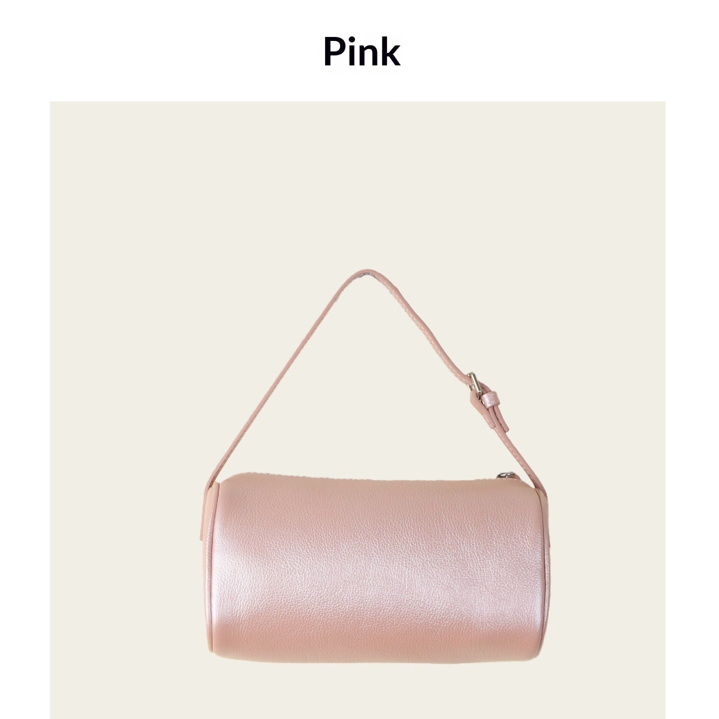 Estuche cilíndrico de piel genuina con diseño minimalista premium - imagen 13