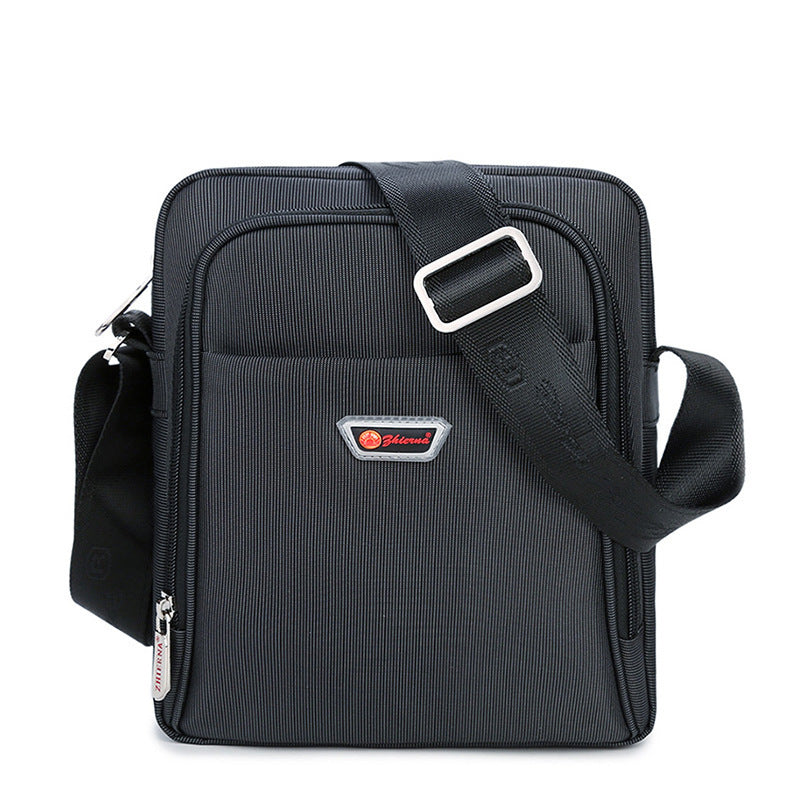 Bolso mensajero de tela Oxford para hombre, estilo business casual