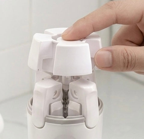 Dispensador de Viaje 4 en 1 Antiderrames - Botellas Rellenables