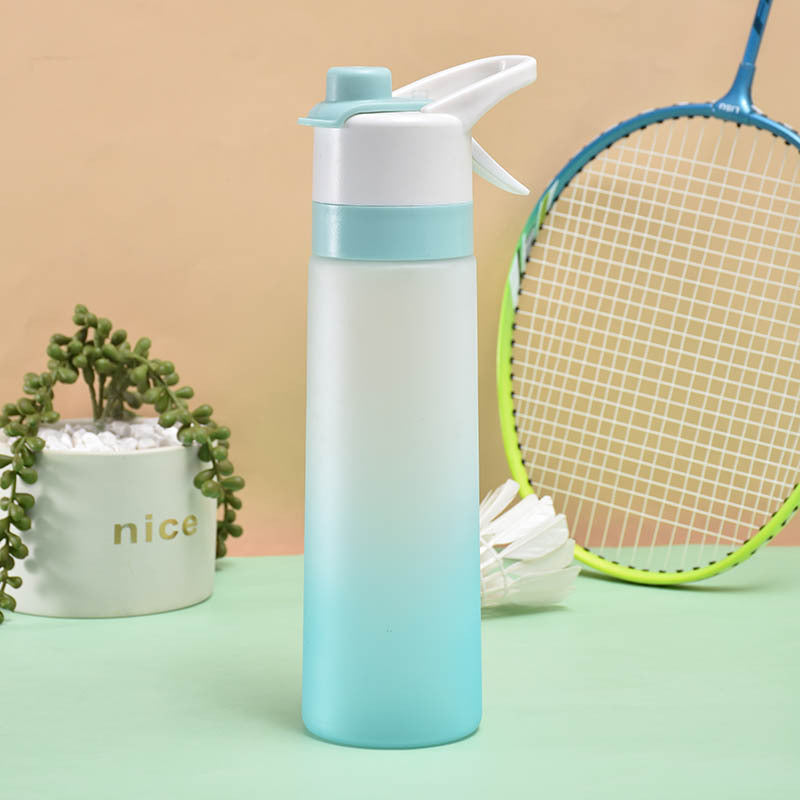 Botella de agua deportiva con atomizador y tapa antiderrames - imagen 12