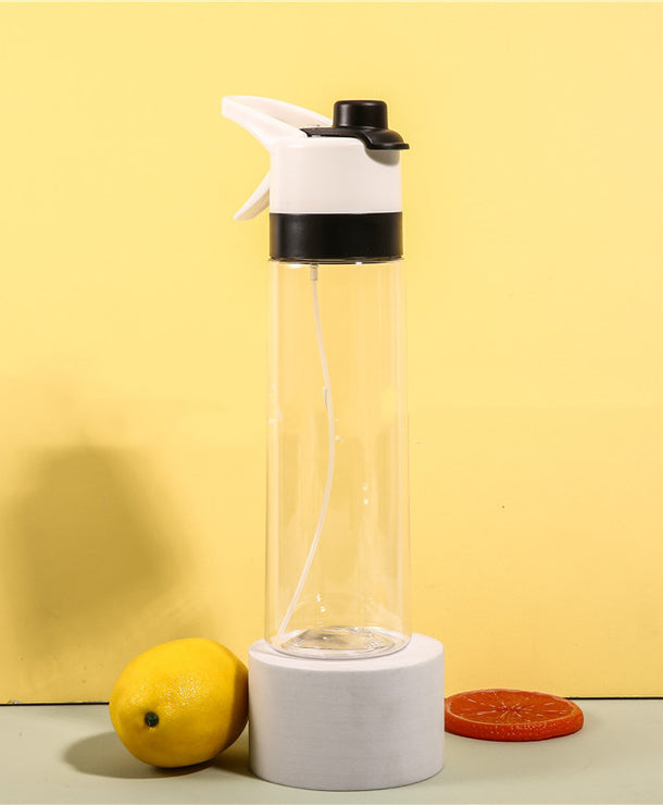 Botella de agua deportiva con atomizador y tapa antiderrames - imagen 15