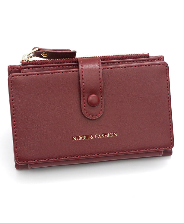 Monedero minimalista de gran capacidad expandible para mujer - imagen 7