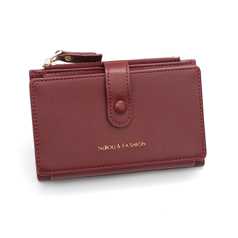 Monedero minimalista de gran capacidad expandible para mujer - imagen 7