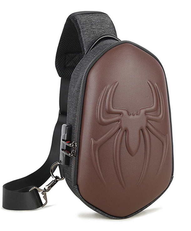 Bolso de pecho antirrobo estilo coreano para hombre con estampado anime - imagen 5