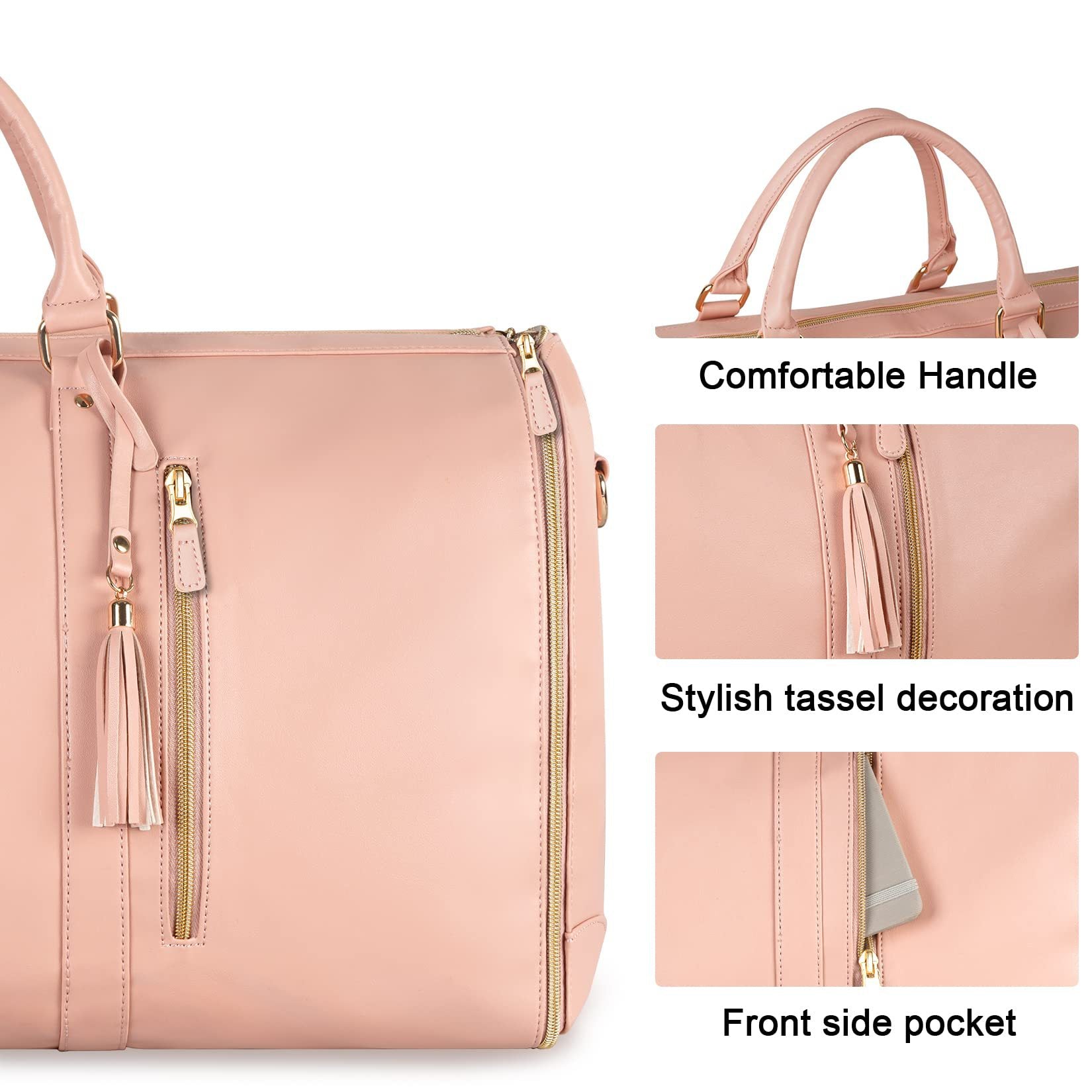 Bolsa de viaje plegable de gran capacidad impermeable para mujer - imagen 10