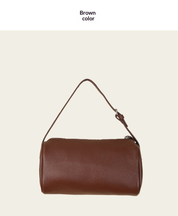 Estuche cilíndrico de piel genuina con diseño minimalista premium - imagen 10