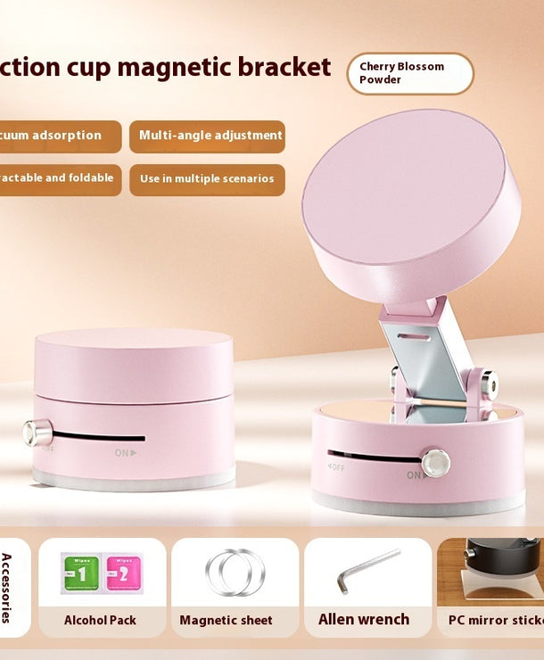 Soporte magnético de vacío para celular en auto, instalación con giro - imagen 9