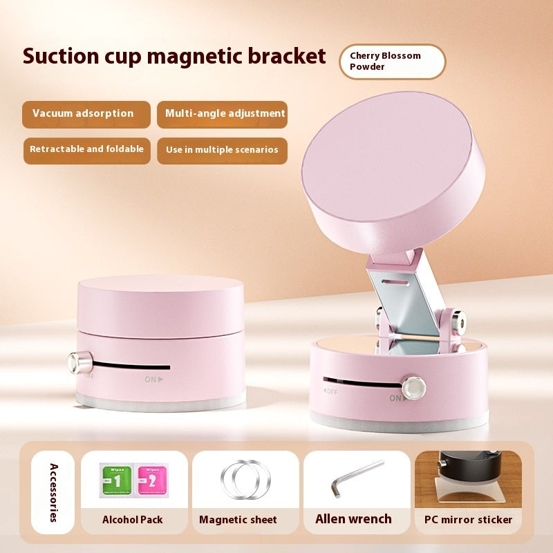 Soporte magnético de vacío para celular en auto, instalación con giro - imagen 9