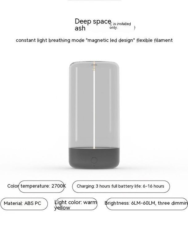 Lámpara de camping LED recargable Type-C con luz ambiental 360 grados - imagen 9