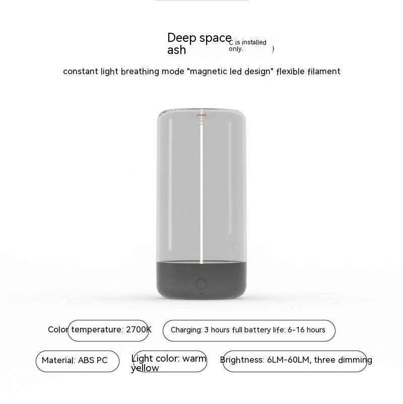 Lámpara de camping LED recargable Type-C con luz ambiental 360 grados - imagen 9