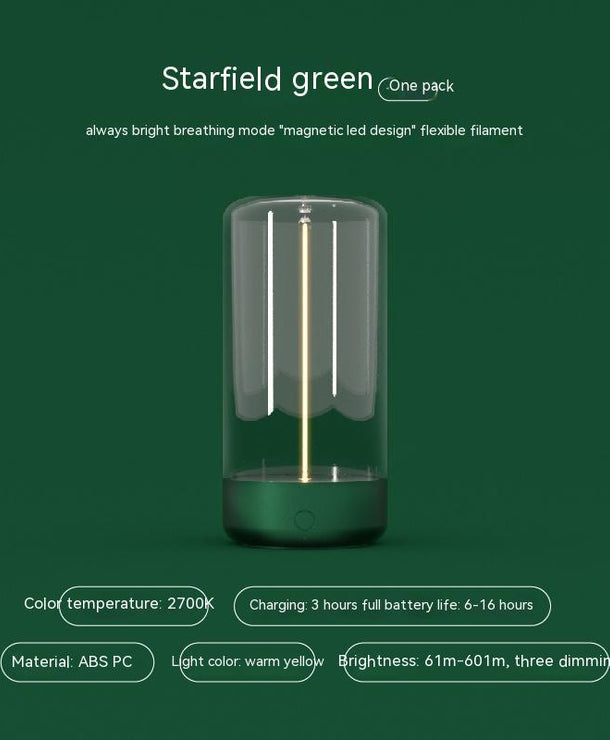 Lámpara de camping LED recargable Type-C con luz ambiental 360 grados - imagen 3