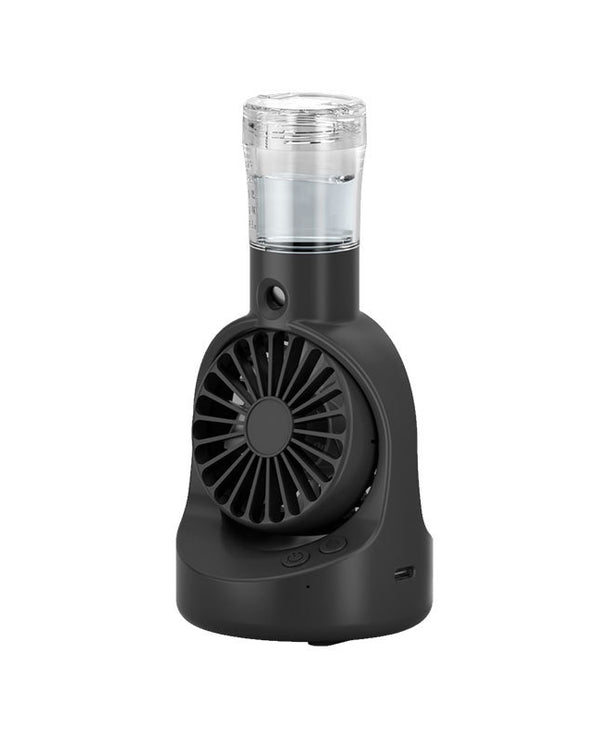 Ventilador de mano con atomizador de agua y 4 velocidades, recargable USB - imagen 10