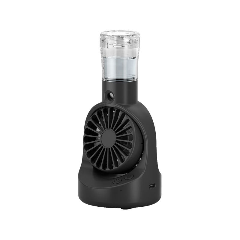 Ventilador de mano con atomizador de agua y 4 velocidades, recargable USB - imagen 10