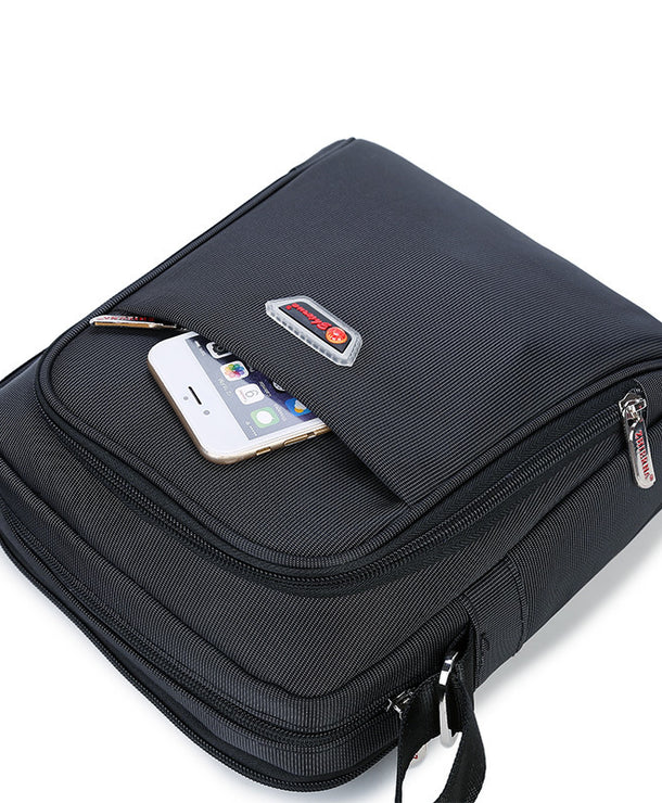 Bolso mensajero de tela Oxford para hombre, estilo business casual - imagen 2