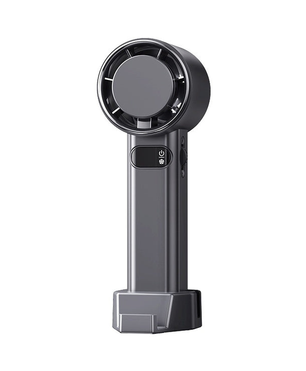 Ventilador de mano turbo mini USB recargable con motor silencioso - imagen 2