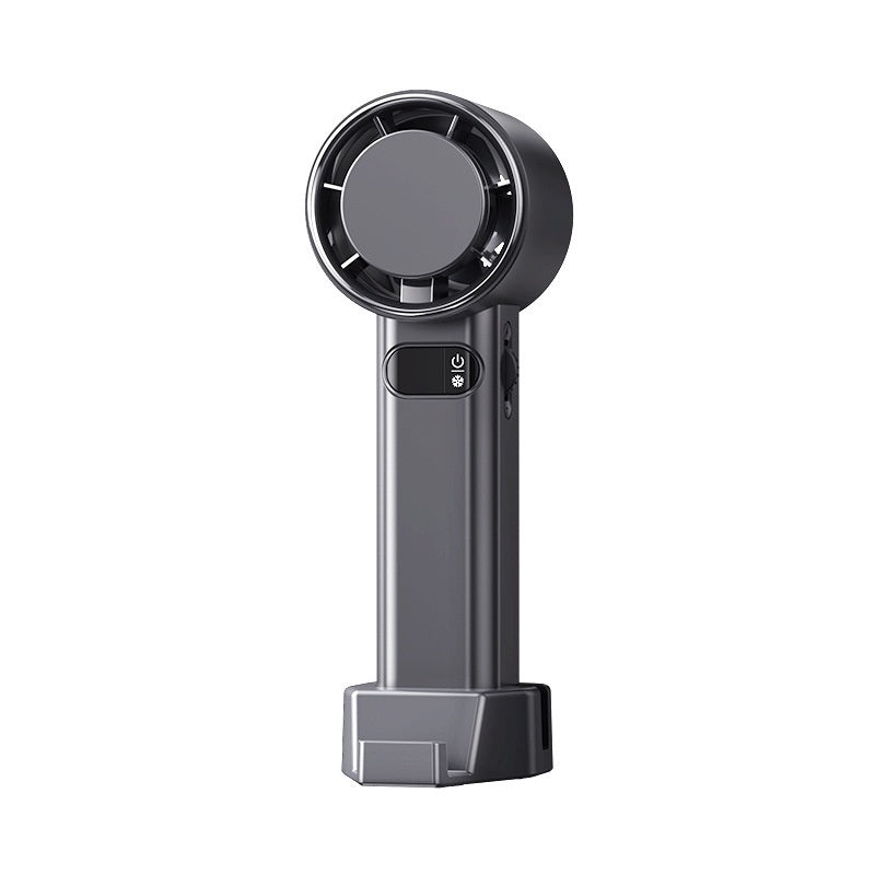 Ventilador de mano turbo mini USB recargable con motor silencioso - imagen 2