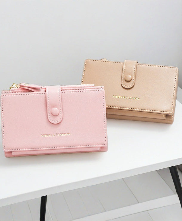 Monedero minimalista de gran capacidad expandible para mujer - imagen 5