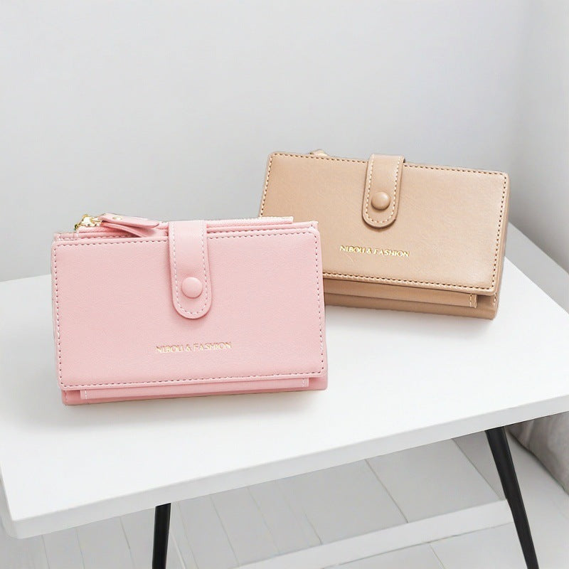 Monedero minimalista de gran capacidad expandible para mujer - imagen 5
