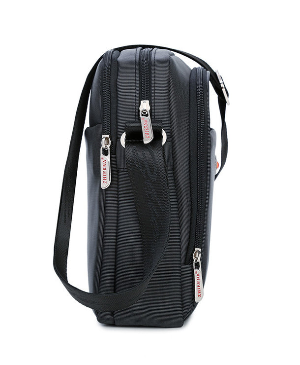 Bolso mensajero de tela Oxford para hombre, estilo business casual - imagen 5