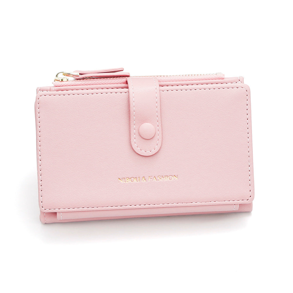Monedero minimalista de gran capacidad expandible para mujer - imagen 4