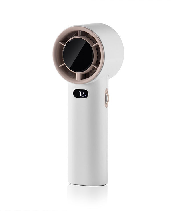 Ventilador de mano turbo mini USB recargable con motor silencioso - imagen 7