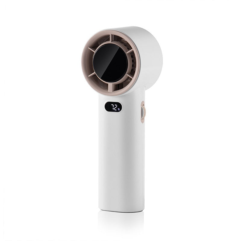Ventilador de mano turbo mini USB recargable con motor silencioso - imagen 7