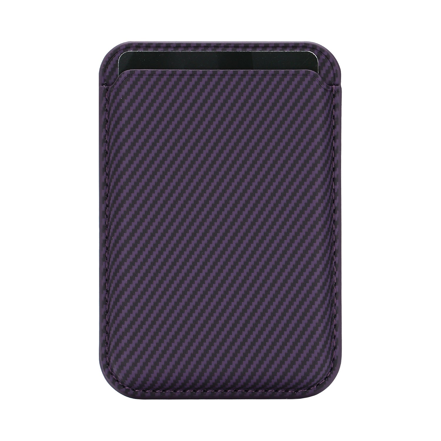 Tarjetero magnético ultradelgado de fibra de carbono, compatible con MagSafe - imagen 4