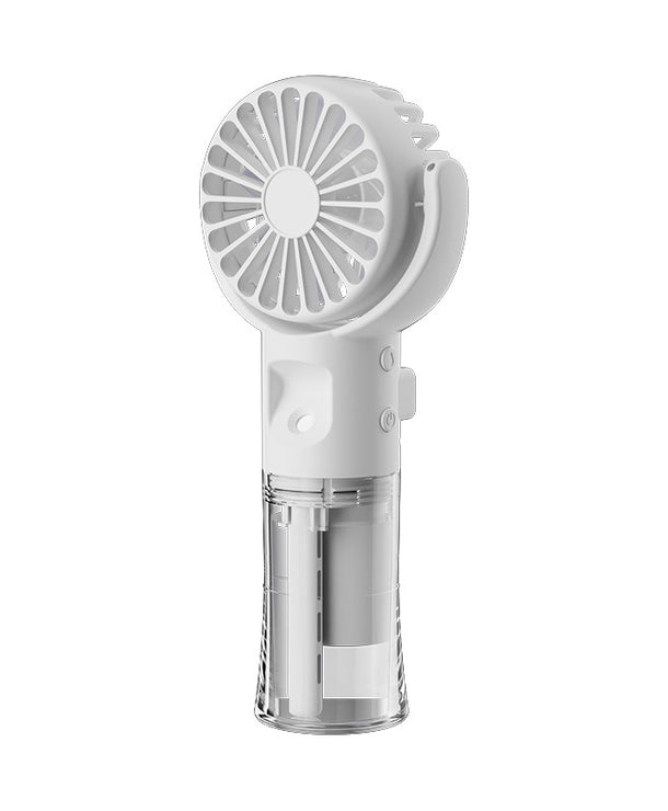 Ventilador de mano con atomizador de agua y 4 velocidades, recargable USB - imagen 18