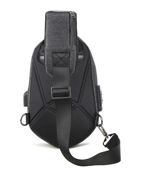 Bolso de pecho antirrobo estilo coreano para hombre con estampado anime - imagen 4