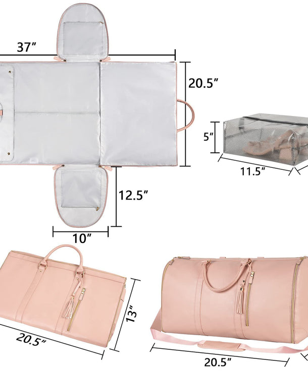 Bolsa de viaje plegable de gran capacidad impermeable para mujer - imagen 8