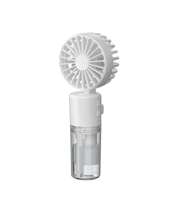 Ventilador de mano con atomizador de agua y 4 velocidades, recargable USB - imagen 9