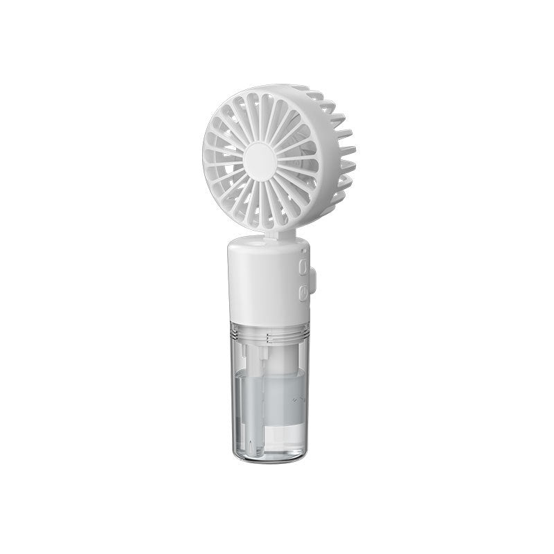Ventilador de mano con atomizador de agua y 4 velocidades, recargable USB - imagen 9