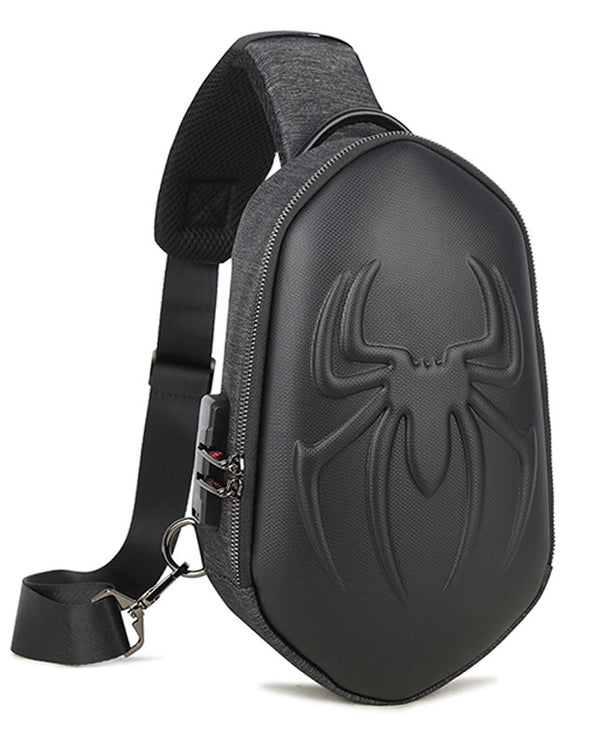 Bolso de pecho antirrobo estilo coreano para hombre con estampado anime - imagen 6