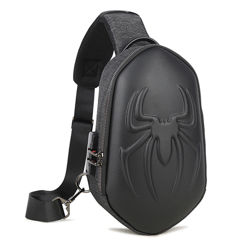 Bolso de pecho antirrobo estilo coreano para hombre con estampado anime - imagen 6