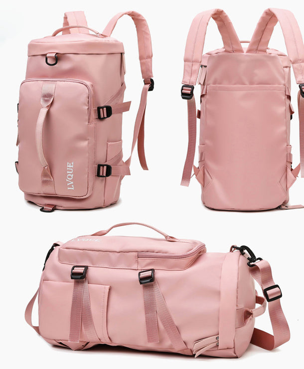 Mochila deportiva 3 en 1 impermeable con compartimento para tenis