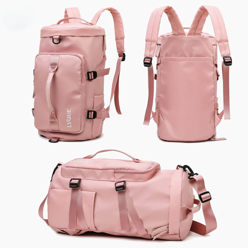 Mochila deportiva 3 en 1 impermeable con compartimento para tenis