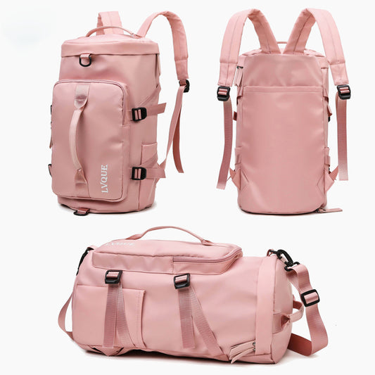 Mochila deportiva 3 en 1 impermeable con compartimento para tenis