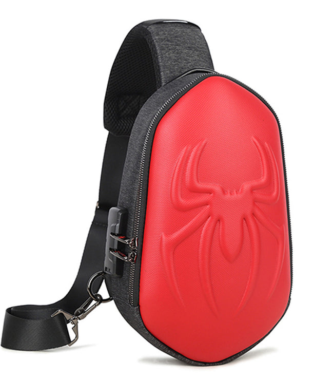 Bolso de pecho antirrobo estilo coreano para hombre con estampado anime - imagen 3