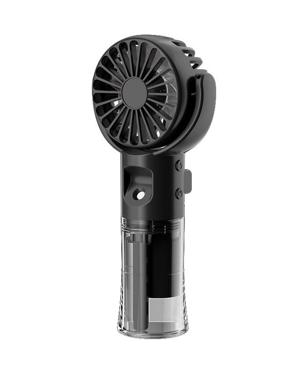 Ventilador de mano con atomizador de agua y 4 velocidades, recargable USB - imagen 15