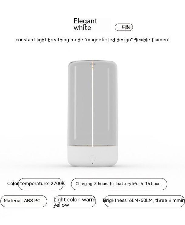 Lámpara de camping LED recargable Type-C con luz ambiental 360 grados - imagen 5