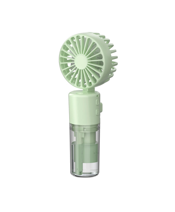 Ventilador de mano con atomizador de agua y 4 velocidades, recargable USB - imagen 11