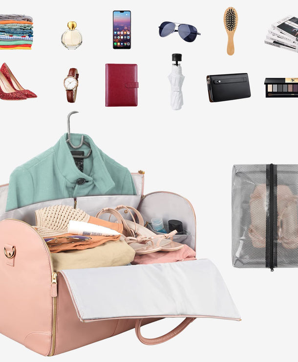 Bolsa de viaje plegable de gran capacidad impermeable para mujer - imagen 5