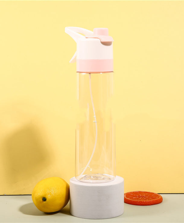Botella de agua deportiva con atomizador y tapa antiderrames - imagen 18