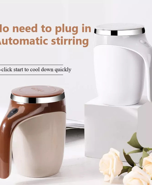 Taza mezcladora automática magnética recargable de acero inoxidable 304 - imagen 8